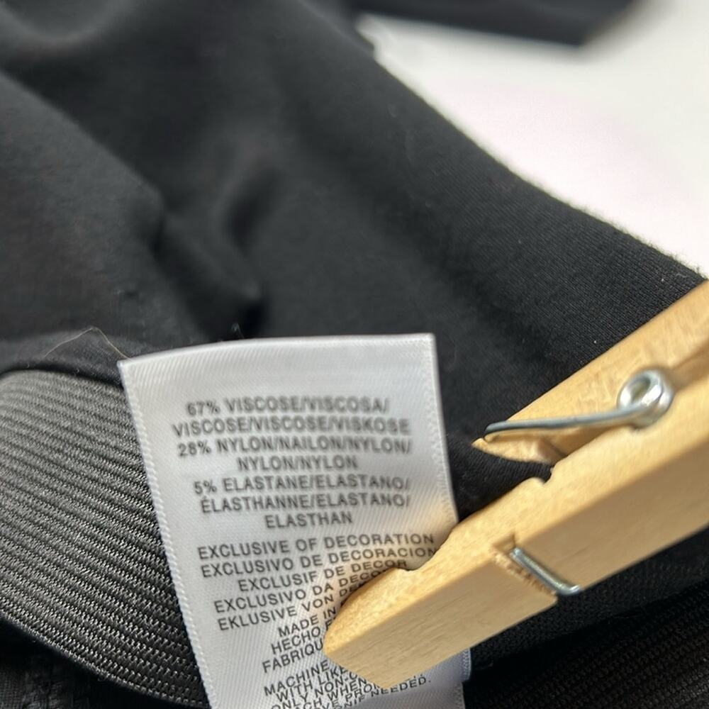 Jones New York Women's Black Dress Pants Elastic Waist Size XL - Picture 11 of 15